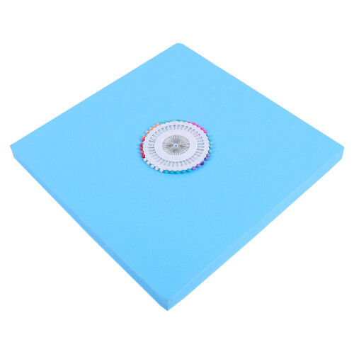 1Set Durable Blue Kumihimo Weaving Disk with Positioning for Bracelets