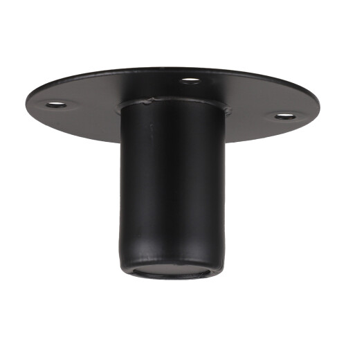 2Stk Metall Lautsprecherhalter Schwarz Iron Speaker Stand Basis 2