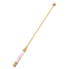 1Pc Pink Ceramic Stainless Steel Stirring Stick for Bar Use