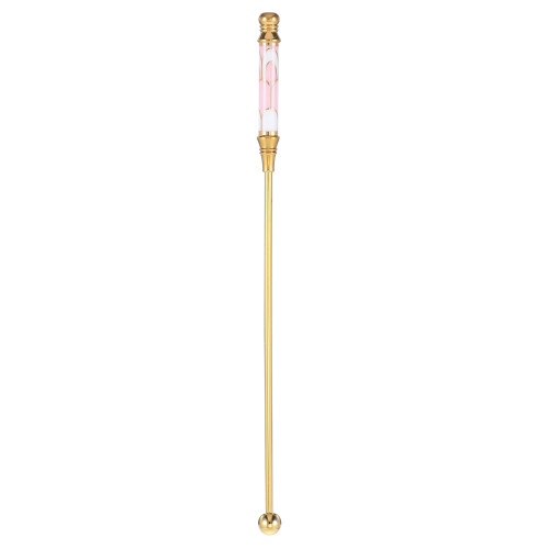 1Pc Pink Ceramic Stainless Steel Stirring Stick for Bar Use 1