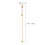 1Pc Pink Ceramic Stainless Steel Stirring Stick for Bar Use 6