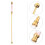 1Pc Pink Ceramic Stainless Steel Stirring Stick for Bar Use 3
