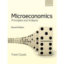 Microeconomics by Cowell Frank Professor of Economics Professor of Eco