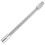 Silver Flexible Wrench Extender Bar Spring Steel Socket Extension 10