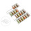 1Set Acrylic Expandable Spice Bottle Rack for Kitchen Drawers 5