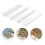 1Set Acrylic Expandable Spice Bottle Rack for Kitchen Drawers 3