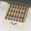 1Set Acrylic Expandable Spice Bottle Rack for Kitchen Drawers 9