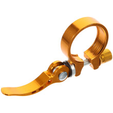 Bicycle Seat Post Clamp Fold Aluminum Alloy Securing Clip