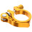 Bicycle Seat Post Clamp Fold Aluminum Alloy Securing Clip 10