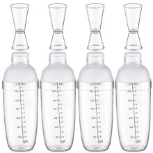 Bottle Bartender Set 22.00x5.50x4.20cm Transparent