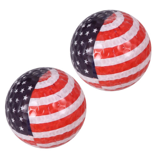 2Pcs Practice Balls Multi Color Lightweight 2 Layers for Beginners