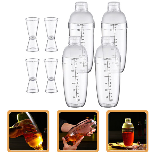 Bottle Bartender Set 22.00x5.50x4.20cm Transparent 2