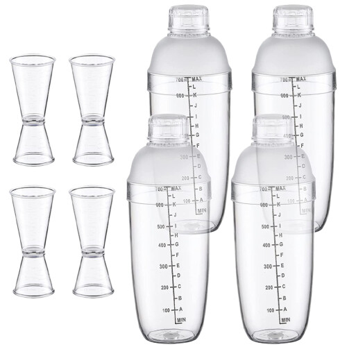 Bottle Bartender Set 22.00x5.50x4.20cm Transparent 1