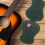 Dark Green PU Guitar Pick Organizer Foldable Storage Bag for Picks 8