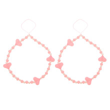 10Stk Leichter Handyhalter Mit Herzperlen Buntes Handgelenkband