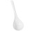 6Cuillères Blanches En Céramique Manche Long Pour Soupe Table 6