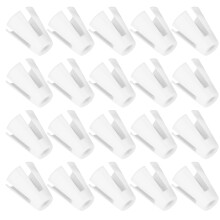 20Pièces Support Fixation Fil Machine À Coudre Clips Blanc Robuste