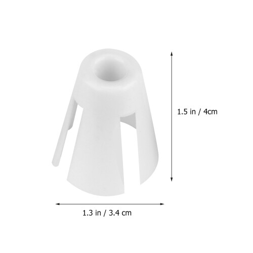 20Pièces Support Fixation Fil Machine À Coudre Clips Blanc Robuste 1