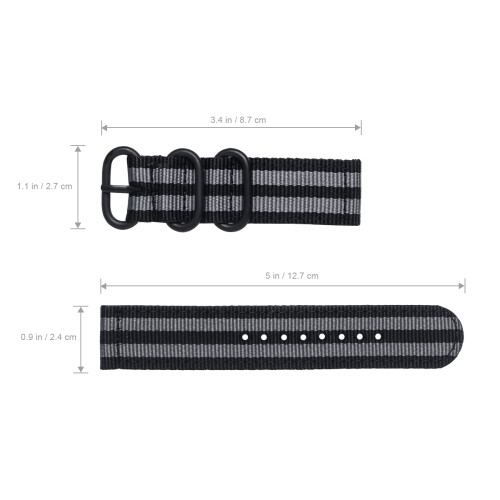 Watchbands Met Man Ring Sluiting