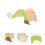Hamster Decor Hamster Hideout Hut Multi 1set 4