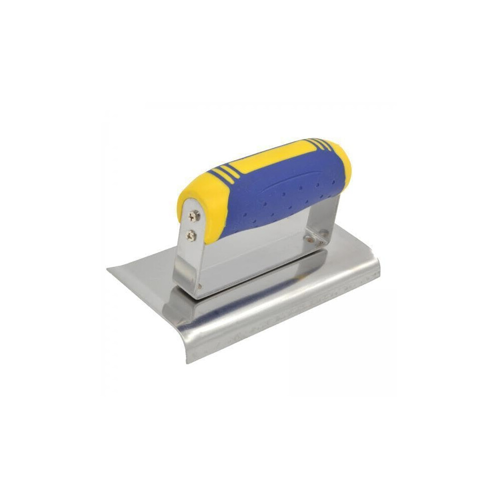 2X 90 Degree Drywall Corner Trowel Plastering Tool With Ergonomic Rubber Grip Stainless Steel 9053599891086