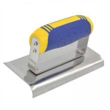 2x Drywall Corner Trowel Stainless Steel Ergonomic NonSlip Grip for Precise Corner Finishing