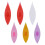 6Pcs Assorted Color Sewing Tatting Shuttles Durable DIY Knitting Tools 1