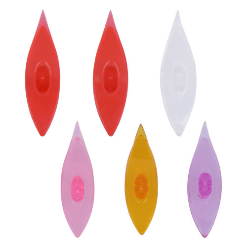 6Pcs Assorted Color Sewing Tatting Shuttles Durable DIY Knitting Tools
