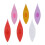 6Pcs Assorted Color Sewing Tatting Shuttles Durable DIY Knitting Tools 6
