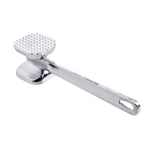 Heavy Duty DualSided Meat Tenderizer Mallet for Steak and Kitchen Use Stainless Steel