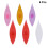 6Pcs Assorted Color Sewing Tatting Shuttles Durable DIY Knitting Tools 5