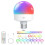 (2 Lamps, EU) USB Rechargeable Light Bulb with Remote Control Timer Dimmable Easy to Install Battery Powered E27 Light Bulb RGB Lamp 2