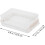 Butter Dish with Transparent Lid for Easy Cutting and Compact Kitchen Counter Storage 4