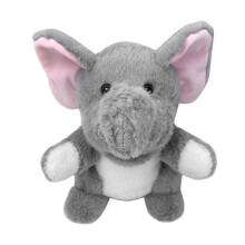 (Elephant) 25-26 Hand Puppets Bear Puppet,25cm Animal Hand Puppets for Kids with Movable Mouth