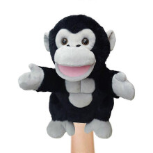 (Gorilla) 25-26 Hand Puppets Bear Puppet,25cm Animal Hand Puppets for Kids with Movable Mouth