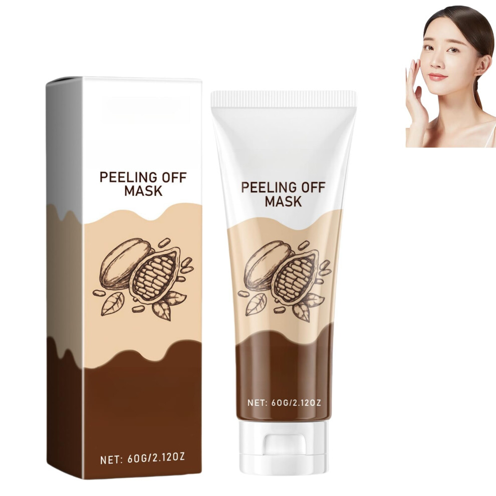 Peel Off Face Mask with Niacinamide and Coconut Extract for Deep Hydration and Glowing Skin