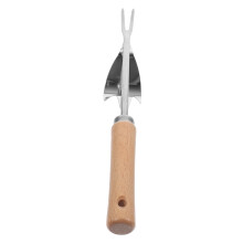 Stainless Steel Garden Weeder Tool with Ergonomic Nonslip Grip for Easy Dandelion Removal
