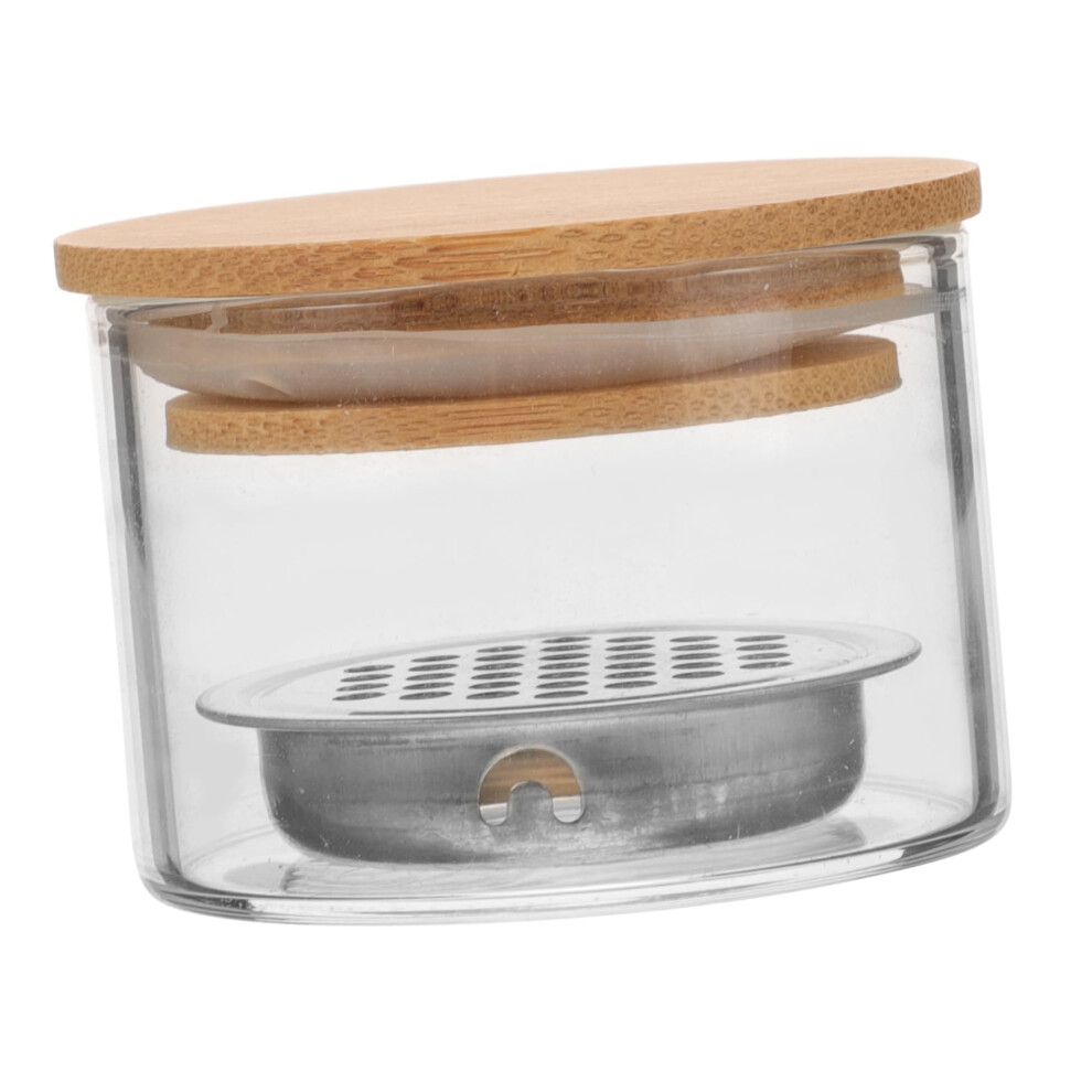 Clear Acrylic Nail Art Dappen Dish for Manicure, Professional Salon Mixing Cup Easy Clean