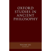 Oxford Studies in Ancient Philosophy Volume 53 Paperback Book