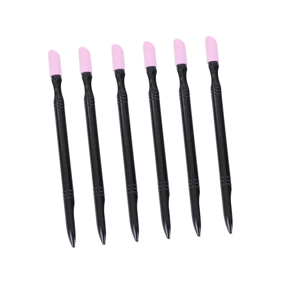 Professional Nail Art Tools Manicure Kit with Cuticle Pusher and Nail File Set, 6pcs