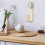 Adjustable Wall Mounted Pot Lid Holder with Space Saving Design and Stable Triangular Structure, White 4