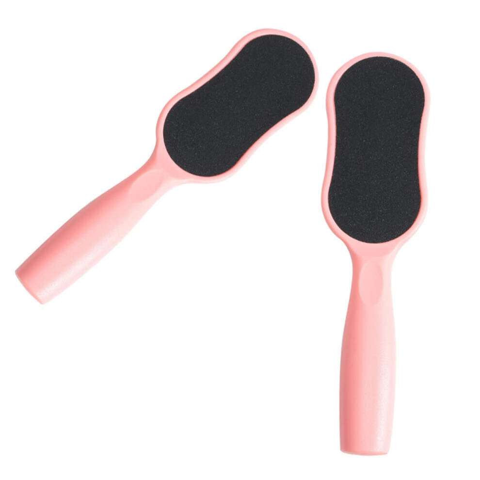 2pcs DualSided Foot File Callus Remover Pedicure Rasp for Smooth Feet Salon and Home Use