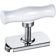 Wine Bottle Opener with Ergonomic Grip, Stainless Steel Corkscrew and Adjustable Jar Lid Opener