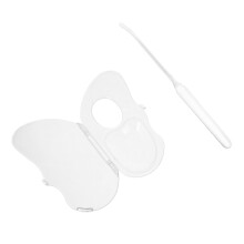 Makeup Mixing Palette with Spatula for Custom Shade Blending Foundation and Eyeshadow Easy Clean