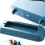 Kitchen Knife Holder with Multi Hooks, Removable Easy Clean, Ventilated Countertop Storage Rack 4