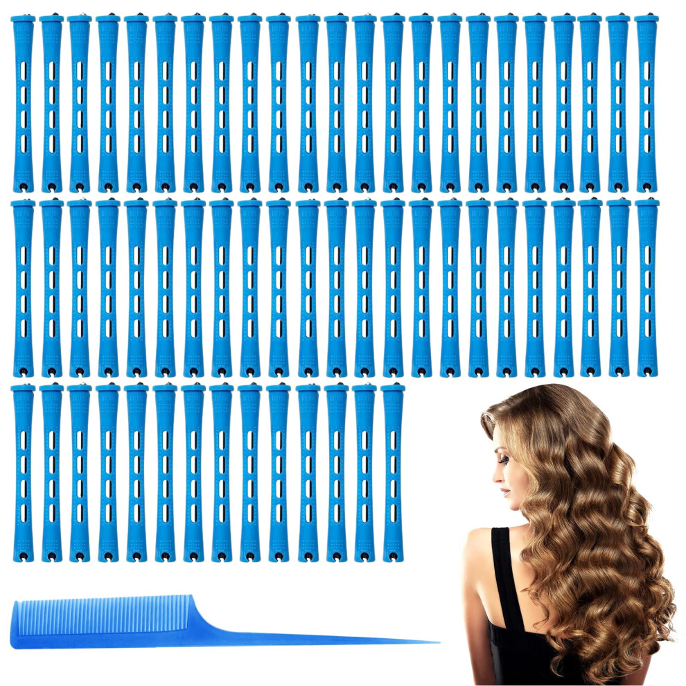 Hair Rollers and Curling Rods Set, Heat Styling for All Hair Types, Includes Sectioning Comb