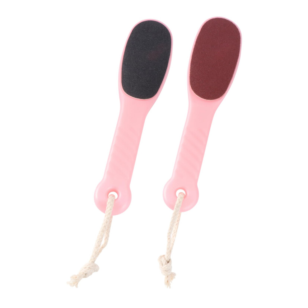 2pcs DoubleSided Foot File Pedicure Scraper for Dead Skin Removal and Smooth Heels