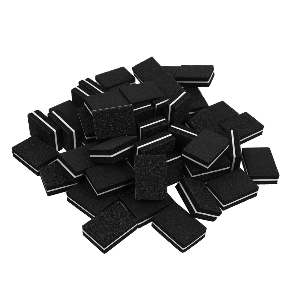 50pcs 4 Way Manicure Nail Buffer Blocks for Shaping and Polishing Natural and Fake Nails