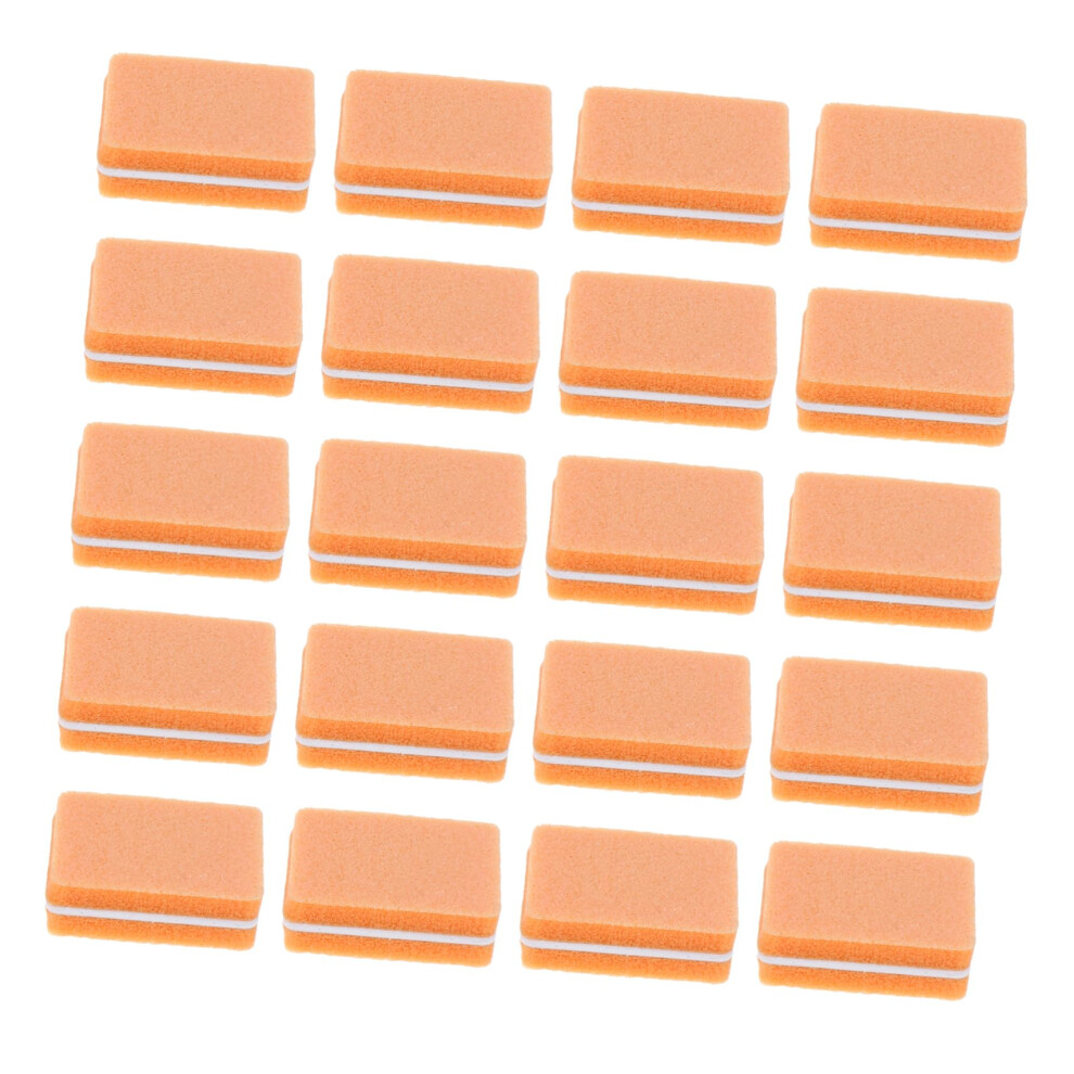 50pcs Nail Buffer Block Sanding Sponge for Manicure, Shape and Smooth Acrylic or Natural Nails