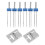 2 sets twin needle for sewing machine with pintuck presser foot 1